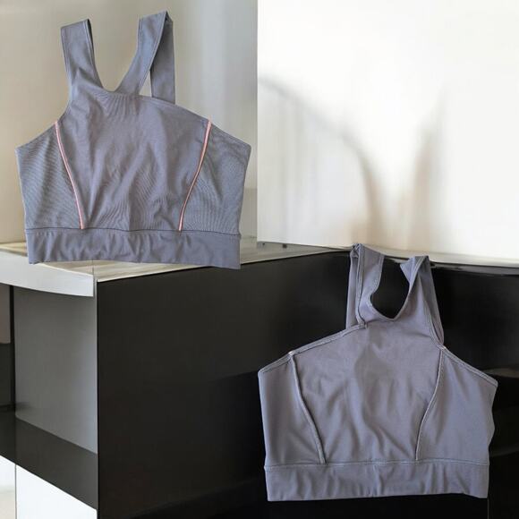 2 Under Armour Gray Sports Bra Both Size Small - Picture 3 of 5